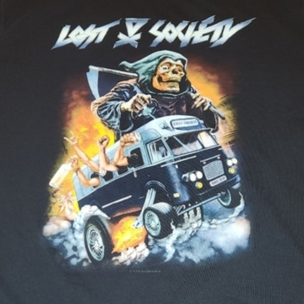 LOST SOCIETY - FAST LOUD DEATH - MENS SIZE XXL